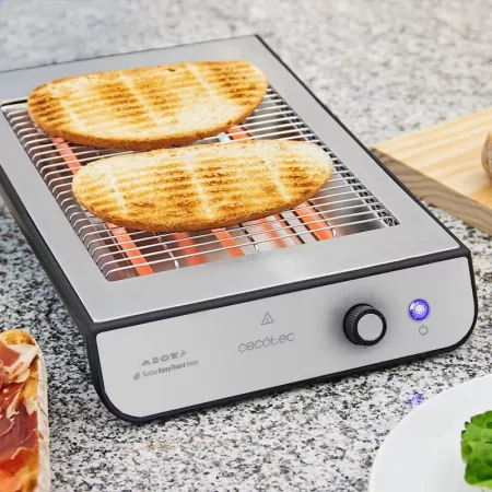 Kontrolsat - Tostador cecotec turbo easytoast inox/ 900w/ gris Kontrolsat - Tostador cecotec turbo easytoast inox/ 900w/ gris