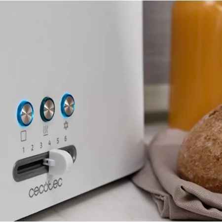 Kontrolsat - Torradeira Vertical Cecotec - ( 920 W - Branco ) Toast&Taste