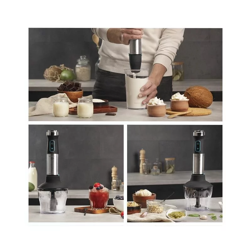 Kontrolsat - Cecotec 04272 Hand Blender - (0.8 L - 1500 W - Stainless steel)