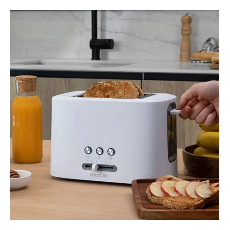 Kontrolsat - Torradeira Vertical Cecotec - ( 920 W - Branco ) Toast&Taste