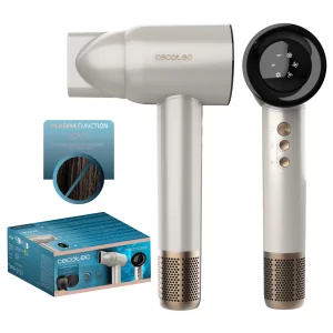 Kontrolsat - Secador de Cabelo Cecotec - ( 1600 W - Champagne) RockStar Nano IonTech