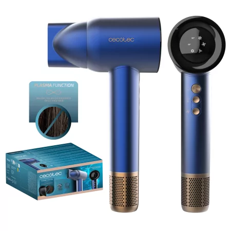 Kontrolsat - Secador De Cabelo Cecotec - ( 1600 W - Azul ) Ionicare Rockstar Nano Ion Tech Kontrolsat - Secador De Cabelo Cecotec - ( 1600 W - Azul ) Ionicare Rockstar Nano Ion Tech