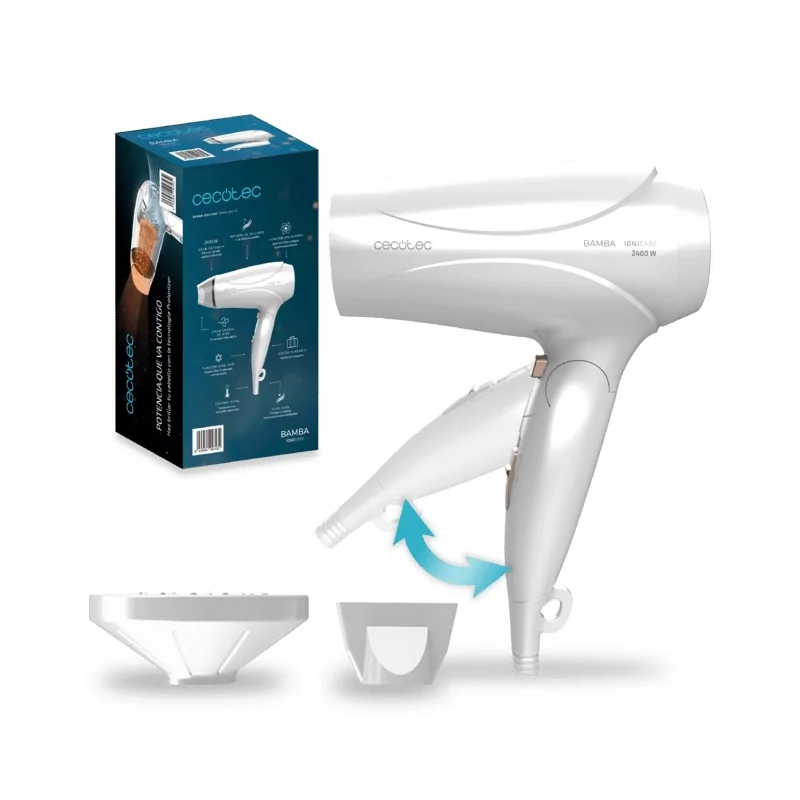 Kontrolsat - Secador De Cabelo Cecotec - Bamba Ionicare