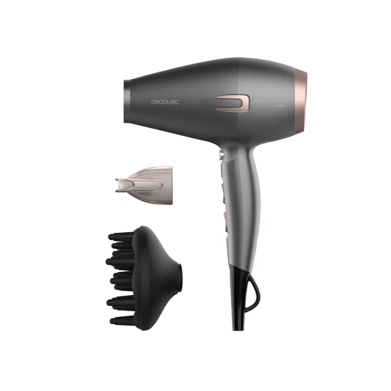 Kontrolsat - Secador de Cabelo Cecotec - (1850 W - Cinzento)