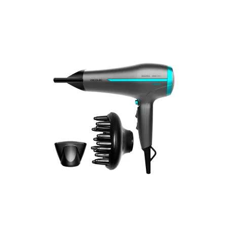 Kontrolsat - Secador de Cabelo Cecotec Bamba IoniCare 5200 - (2300 W - Azul - Cinzento)