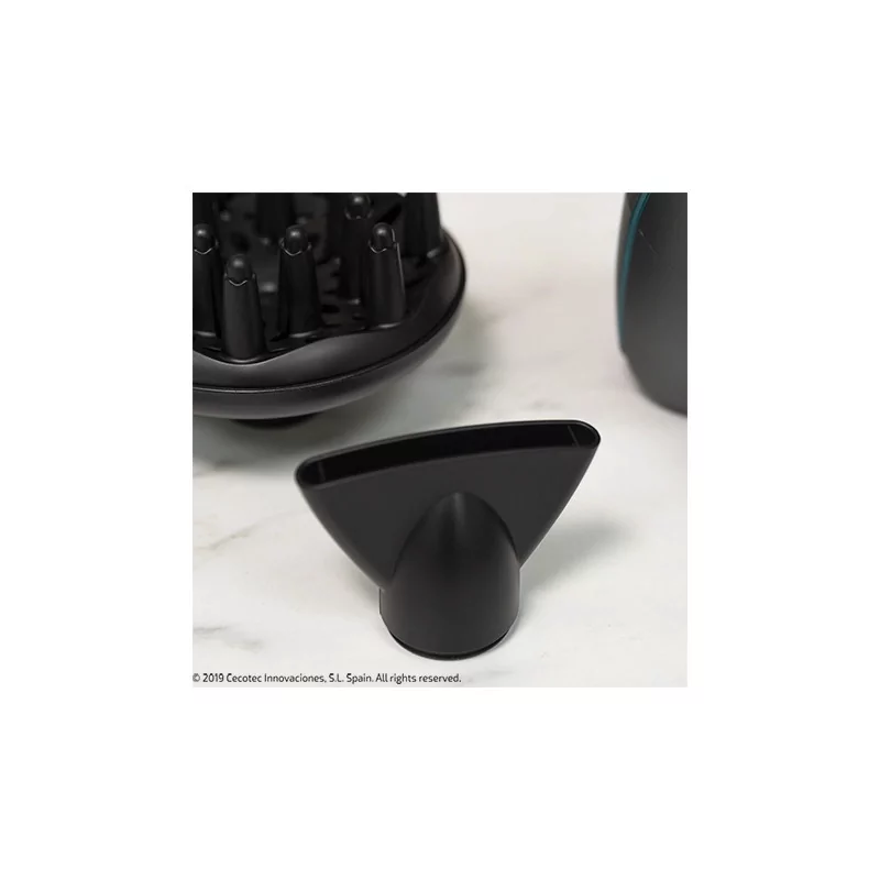 Kontrolsat - Secador de Cabelo Cecotec Bamba IoniCare 5200 - (2300 W - Azul - Cinzento)