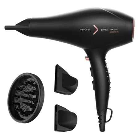 Kontrolsat - Secador de Cabelo Cecotec - (2600 W - Rosa) IoniCare 5350 PowerShine Fire