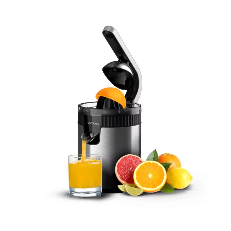 Kontrolsat - Espremedor Cecotec - ( 600 W - C/ Filtro - Inox ) Xqueeze RetroJuice 600