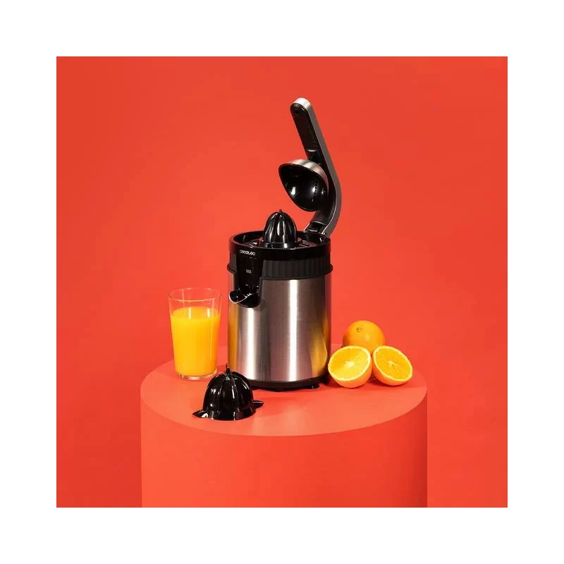 Kontrolsat - Espremedor Cecotec - ( 600 W - C/ Filtro - Inox ) Xqueeze RetroJuice 600