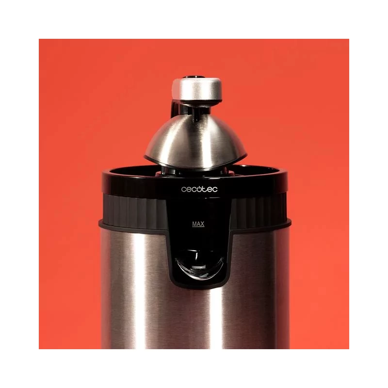 Kontrolsat - Espremedor Cecotec - ( 600 W - C/ Filtro - Inox ) Xqueeze RetroJuice 600