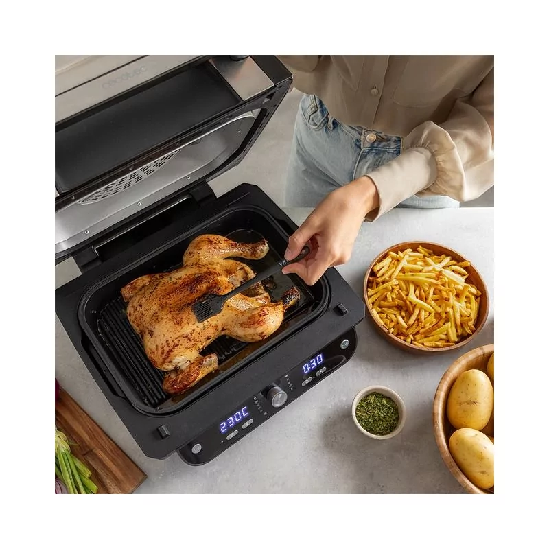 Kontrolsat - Fritadeira sem Óleo Cecotec - ( 1700W - 12 modos) Cecofry FireDome 8000 Pro