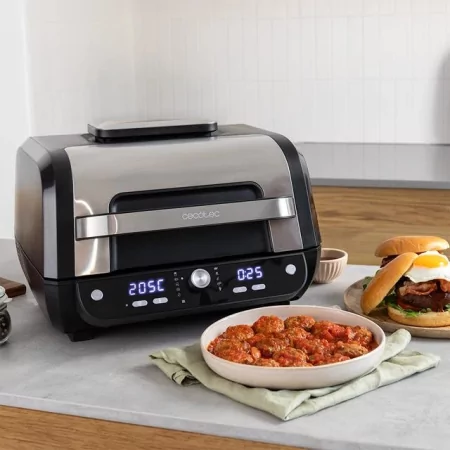 Kontrolsat - Fritadeira sem Óleo Cecotec - ( 1700W - 12 modos) Cecofry FireDome 8000 Pro Kontrolsat - Fritadeira sem Óleo Cecotec - ( 1700W - 12 modos) Cecofry FireDome 8000 Pro