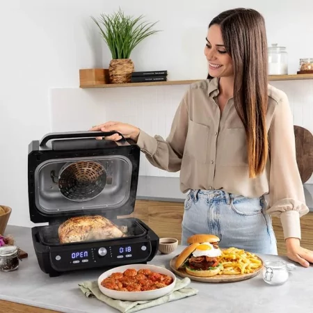 Kontrolsat - Fritadeira sem Óleo Cecotec - ( 1700W - 12 modos) Cecofry FireDome 8000 Pro Kontrolsat - Fritadeira sem Óleo Cecotec - ( 1700W - 12 modos) Cecofry FireDome 8000 Pro
