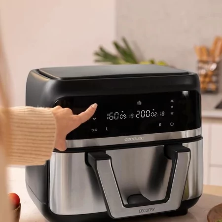 Kontrolsat - Fritadeira Air Fryer Cecotec Cecofry Dual 9000 2850W Kontrolsat - Fritadeira Air Fryer Cecotec Cecofry Dual 9000 2850W