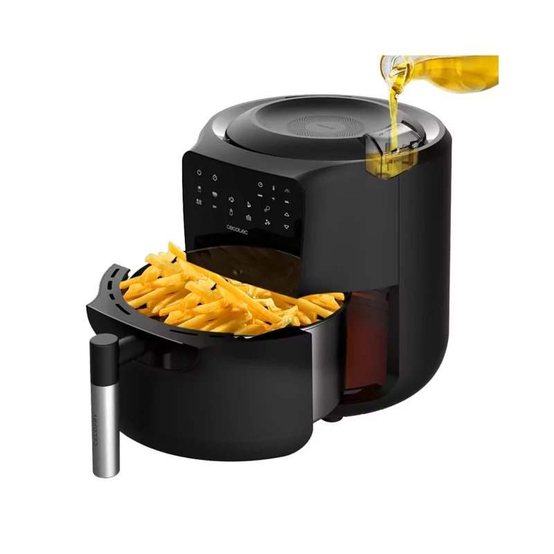 Kontrolsat - AirFry Cecotec - (5 L - 1550 W - Black) Cecofry Rain Pack