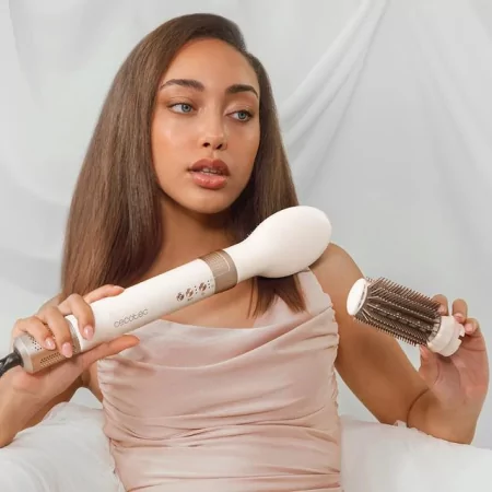 Kontrolsat - Modelador de Cabelo Cecotec Bamba CeramicCare - (14in1 - 1400 W - Champanhe)