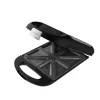 Sanduicheira Cecotec - (Negro - 1500 W - Antiaderente) Rock\'nToast