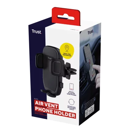 Kontrolsat - Trust Runo Mobile Phone Holder - for Ventilation Grille - Black