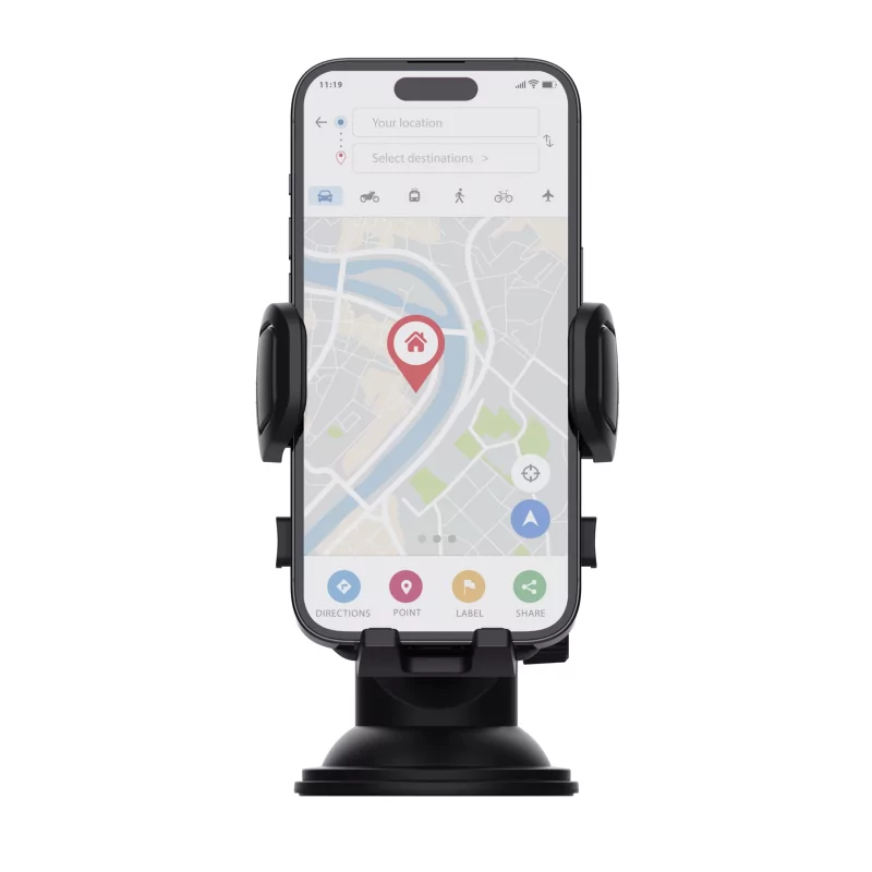 Kontrolsat - Trust Runo Mobile Phone Holder - for Windshield - Black