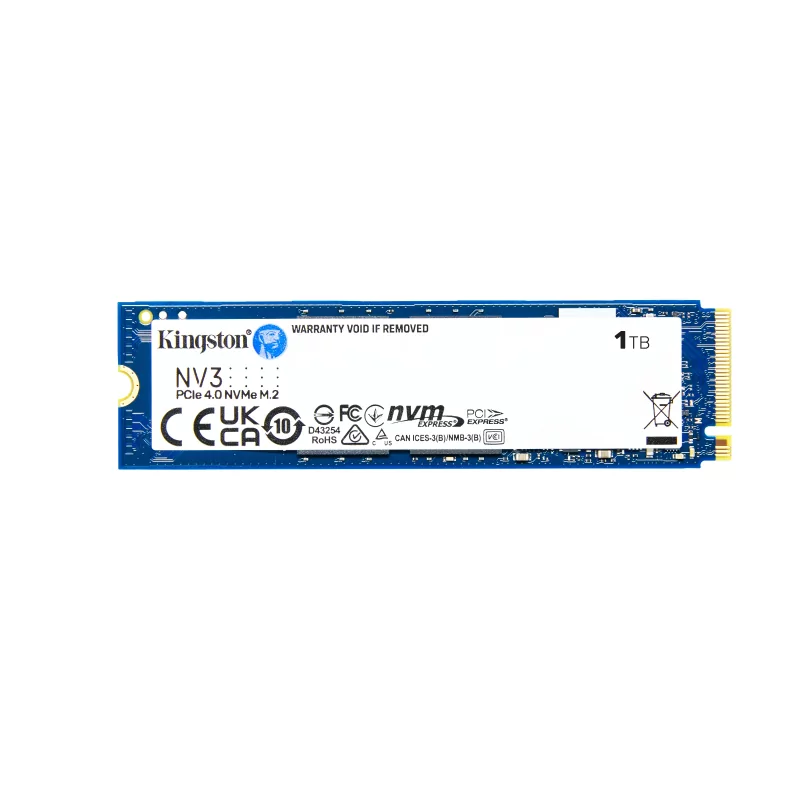 Kontrolsat - Kingston NV3 1TB M.2 PCIe 4.0 NVMe SSD - High Performance and Speed