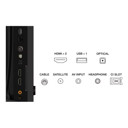 Kontrolsat - Televisor Smart TV TCL 32S5K QLED de 32'' (81 cm) com Full HD, Wi-Fi e Google TV Kontrolsat - Televisor Smart TV TCL 32S5K QLED de 32'' (81 cm) com Full HD, Wi-Fi e Google TV