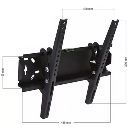 Soporte para TV Vontech KT 32SA para televisores de 22" a 40" con inclinación.