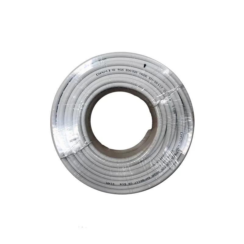 Cabo Coaxial RG6 - 25M Daxis - Branco