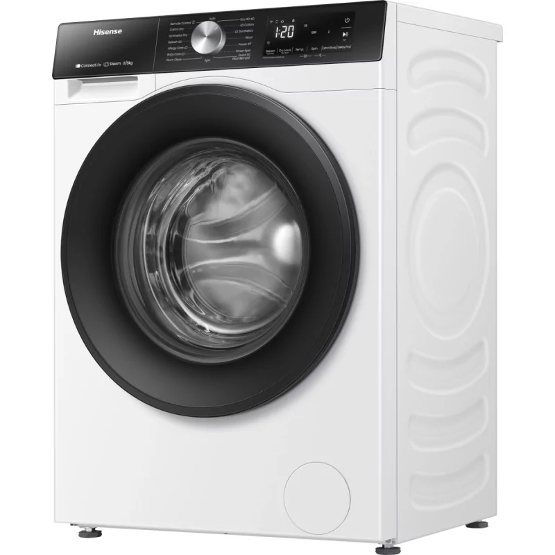 Kontrolsat - Máquina de Lavar e Secar Hisense WD3S8043BW3 (8/5kg - Classe A/D - Wi-Fi)