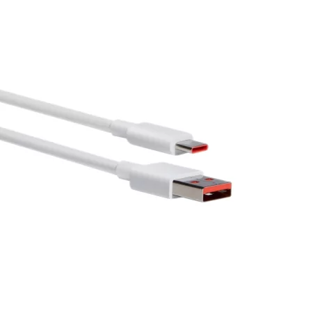 Kontrolsat - Cabo USB Xiaomi 6A Type-A para Type-C - 1m - Branco Kontrolsat - Cabo USB Xiaomi 6A Type-A para Type-C - 1m - Branco