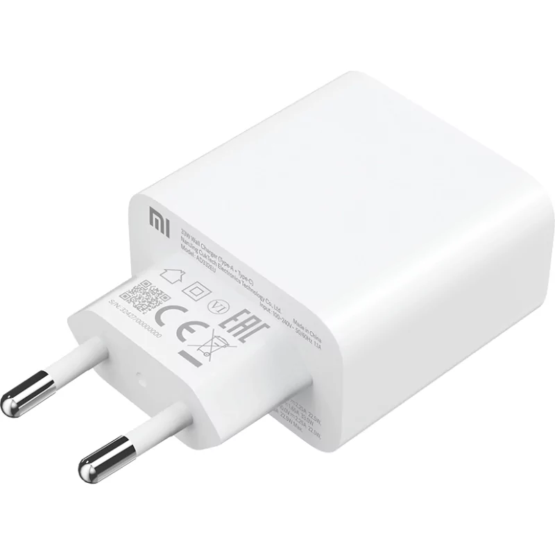 Kontrolsat - Carregador Xiaomi MI 33W Double Fast Charger com Dupla Porta USB – BHR4996GL