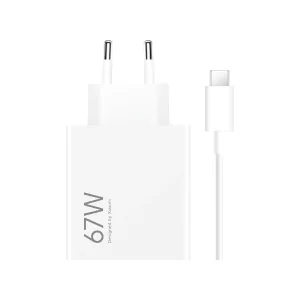 Kontrolsat - Xiaomi 67W HyperCharge Combo Wall Charger (Type-A) + USB Type-C Cable