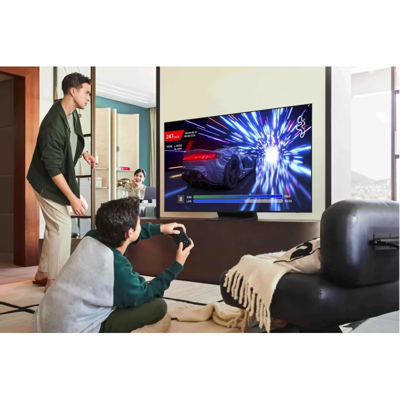 Kontrolsat - Smart TV Samsung 55" OLED 4K – TQ55S90FAEXXC (Tizen OS, HDR10+, Dolby Atmos, Gaming Hub)