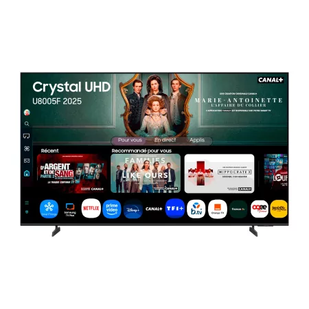 Kontrolsat - Smart TV Samsung 65" Crystal UHD 4K – TU65U8005FUXXC (Processador Crystal 4K, HDR, Tizen OS, Gaming Hub)