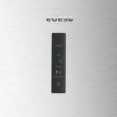 Kontrolsat - Edesa EFC-2035 NF EX Fridge Freezer (336L - Class D - Inox)