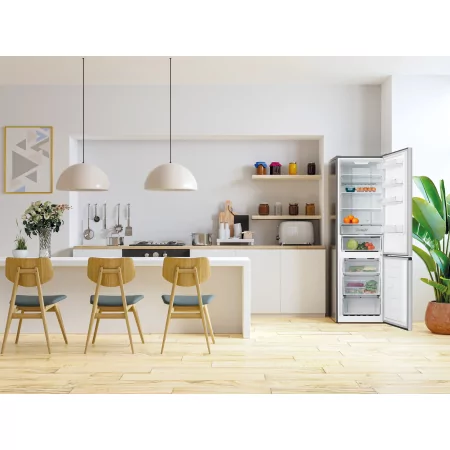 Kontrolsat - Edesa EFC-2035 NF EX Fridge Freezer (336L - Class D - Inox)