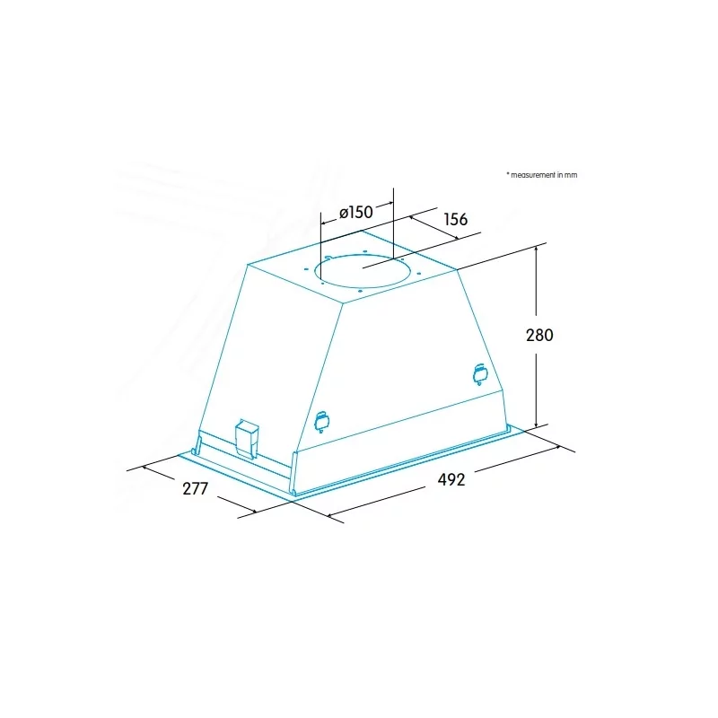 Kontrolsat - Exaustor Edesa ECG-5811 X - Design Inox