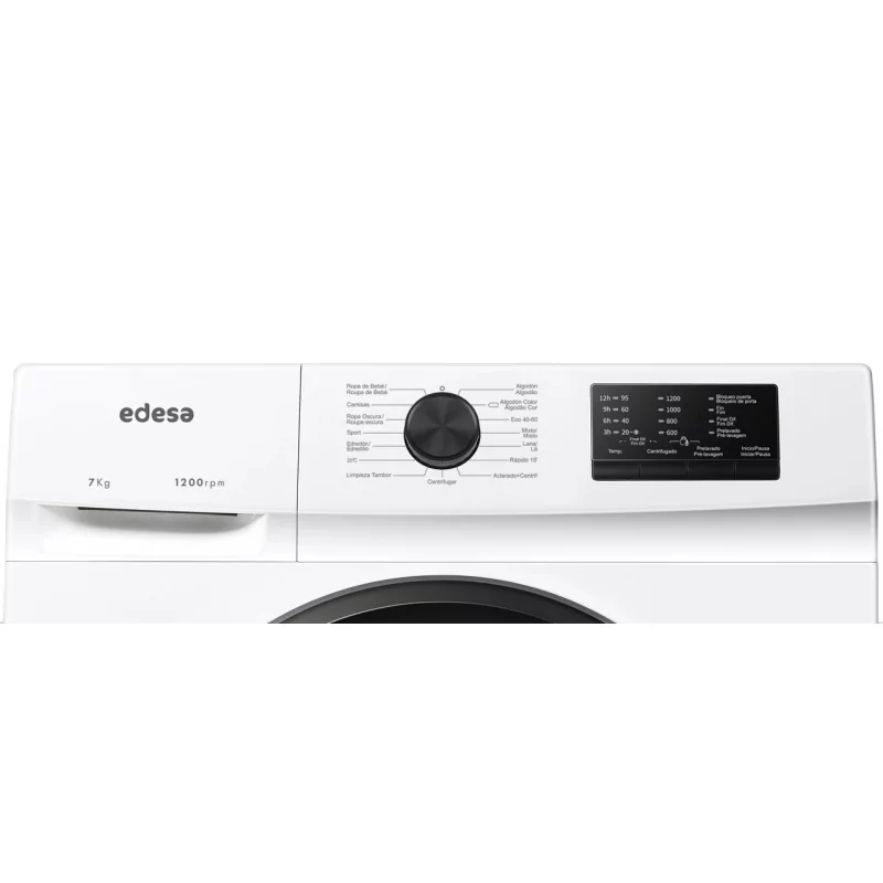Kontrolsat - Máquina Lavar Roupa Edesa - 7Kg 1200RPM Branca | EWF7201WH