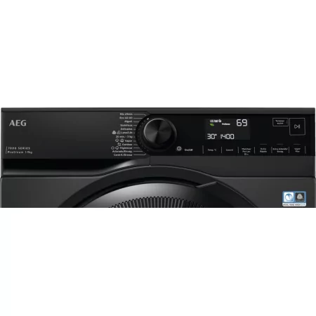 Kontrolsat - Máquina Lavar Roupa AEG - 9Kg 1400RPM Inverter Preto| LFR7394V4B