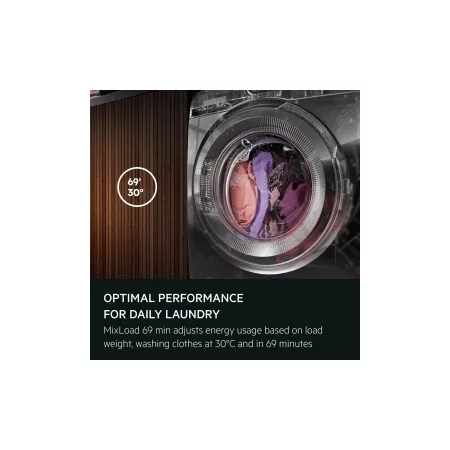 Kontrolsat - AEG Washing Machine - 9kg 1400RPM Inverter Black | LFR7394V4B Kontrolsat - AEG Washing Machine - 9kg 1400RPM Inverter Black | LFR7394V4B