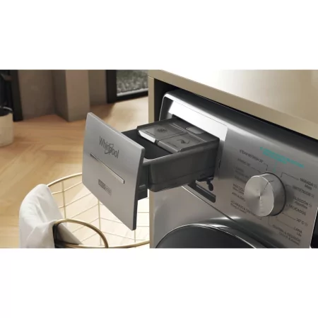 Kontrolsat - Máquina Lavar Roupa Whirlpool - 9Kg 1400rpm Prata | W8 99ADS SILENCE SPT Kontrolsat - Máquina Lavar Roupa Whirlpool - 9Kg 1400rpm Prata | W8 99ADS SILENCE SPT