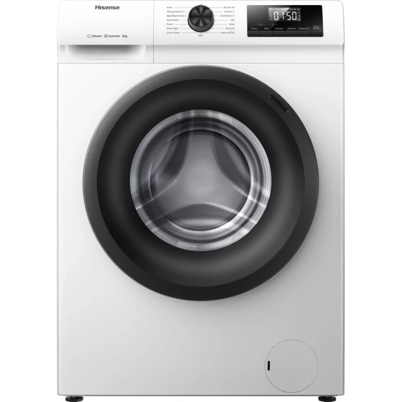 Kontrolsat - Máquina Lavar Roupa Hisense WF1Q8041BW (8kg - 1400rpm - Classe A)