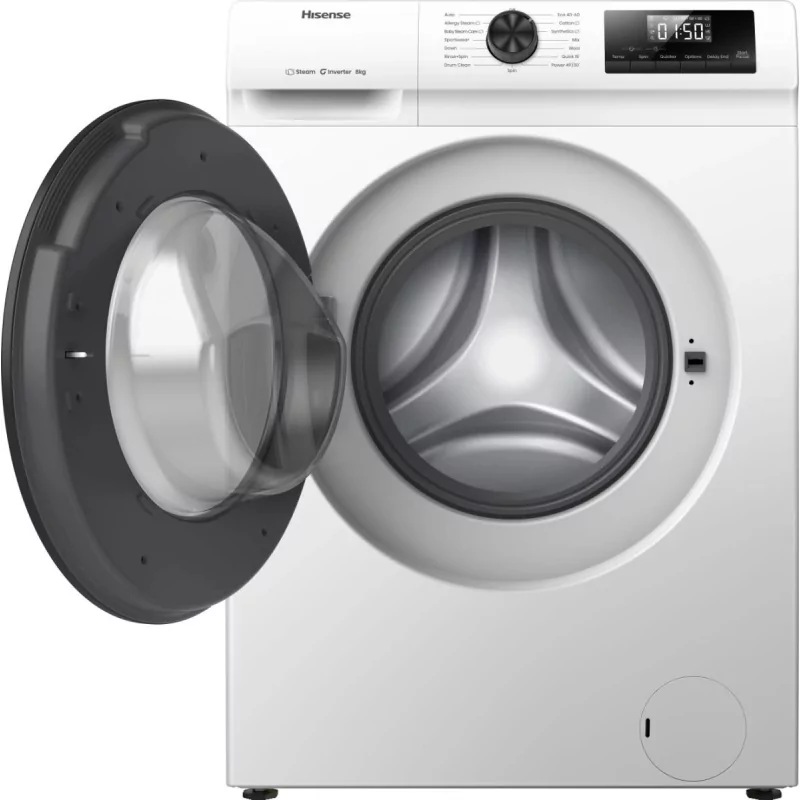 Kontrolsat - Máquina Lavar Roupa Hisense WF1Q8041BW (8kg - 1400rpm - Classe A)