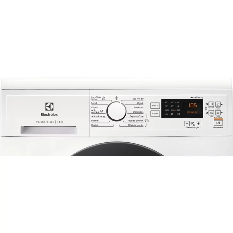 Kontrolsat - Máquina Lavar Roupa Electrolux EA2F6841CF (8kg - 1351rpm - Classe A)