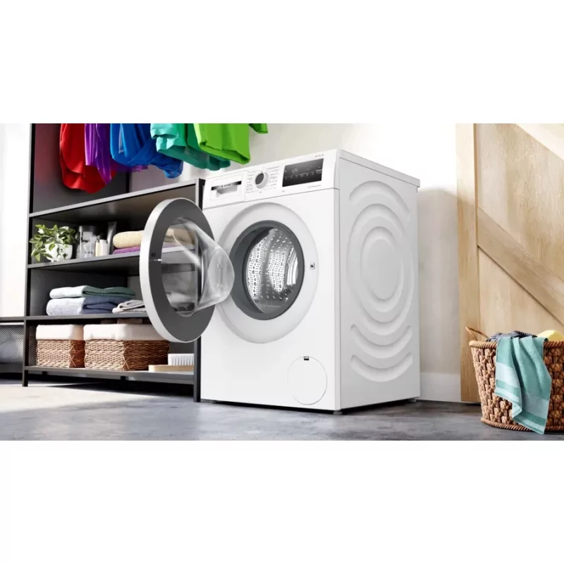 Kontrolsat - Máquina de Lavar Bosch WAN24200EP - 9kg Silêncio e Eficiência, Branco
