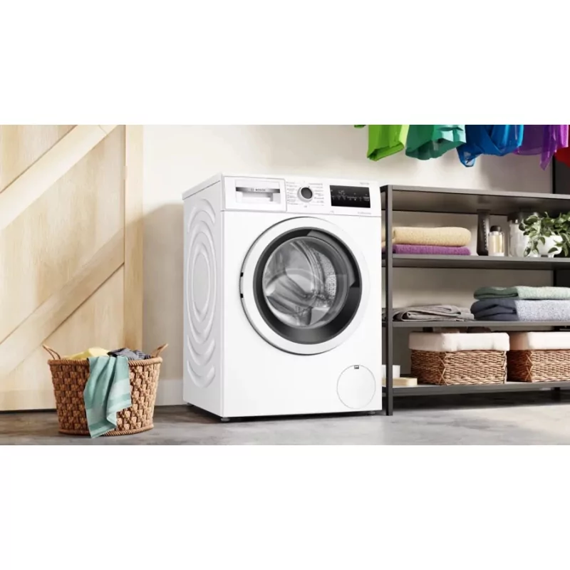 Kontrolsat - Máquina de Lavar Bosch WAN24200EP - 9kg Silêncio e Eficiência, Branco