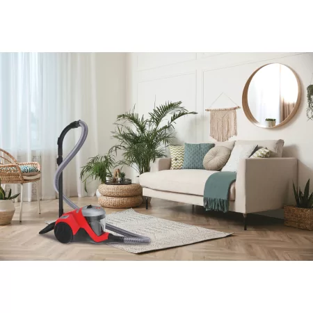 Kontrolsat - Aspirador Sem Saco Hoover H‑Power 300 HP310HM 011 – (850W – 2L – Filtro EPA – Vermelho) Kontrolsat - Aspirador Sem Saco Hoover H‑Power 300 HP310HM 011 – (850W – 2L – Filtro EPA – Vermelho)
