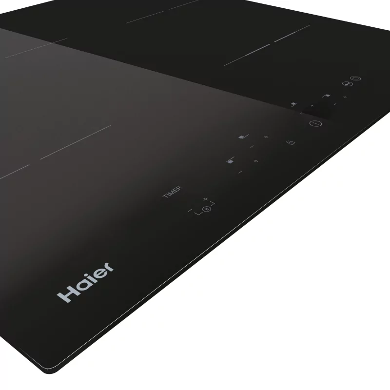 Kontrolsat - Vitroceramic Hob Haier HAH64EXCP (4 Zones - 60cm - Black)