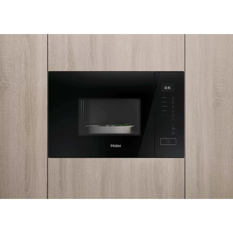 Kontrolsat - Built-in Microwave with Grill Haier H38FMWID4ID27N (20 L - 900 W + 1000 W - Black - Integrated)