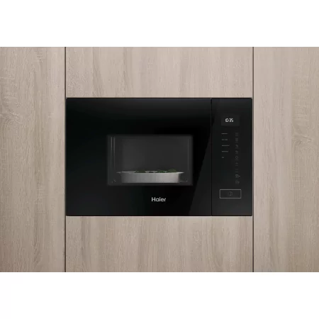 Kontrolsat - Micro-ondas Encastrado com Grelha Haier H38FMWID4ID27N (20 L - 900 W + 1000 W - Preto - Integrado)