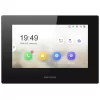 Monitor Interior de Vídeoporteiro Hikvision DS-KH6320-LE1 (Preto) – Ecrã 7” Touch, PoE, Áudio Bidirecional